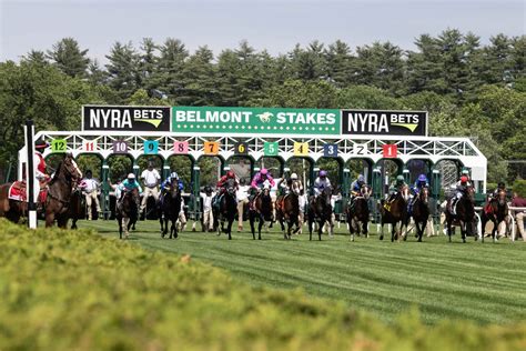 belmont stakes times by year.